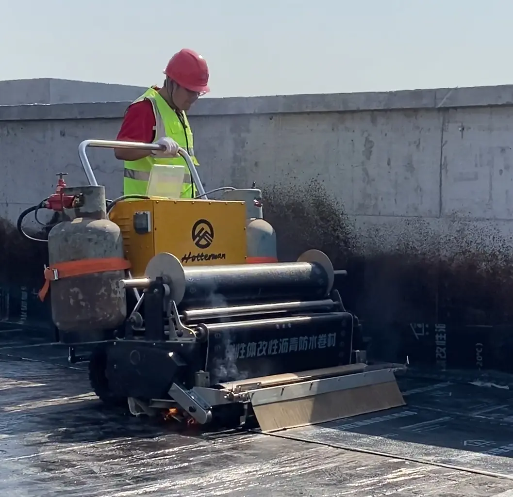 SBS membrane paving equipment